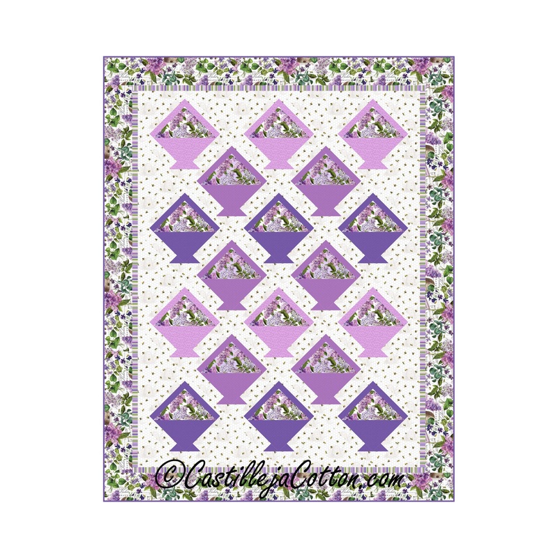 Floral Baskets R2 Downloadable Pattern