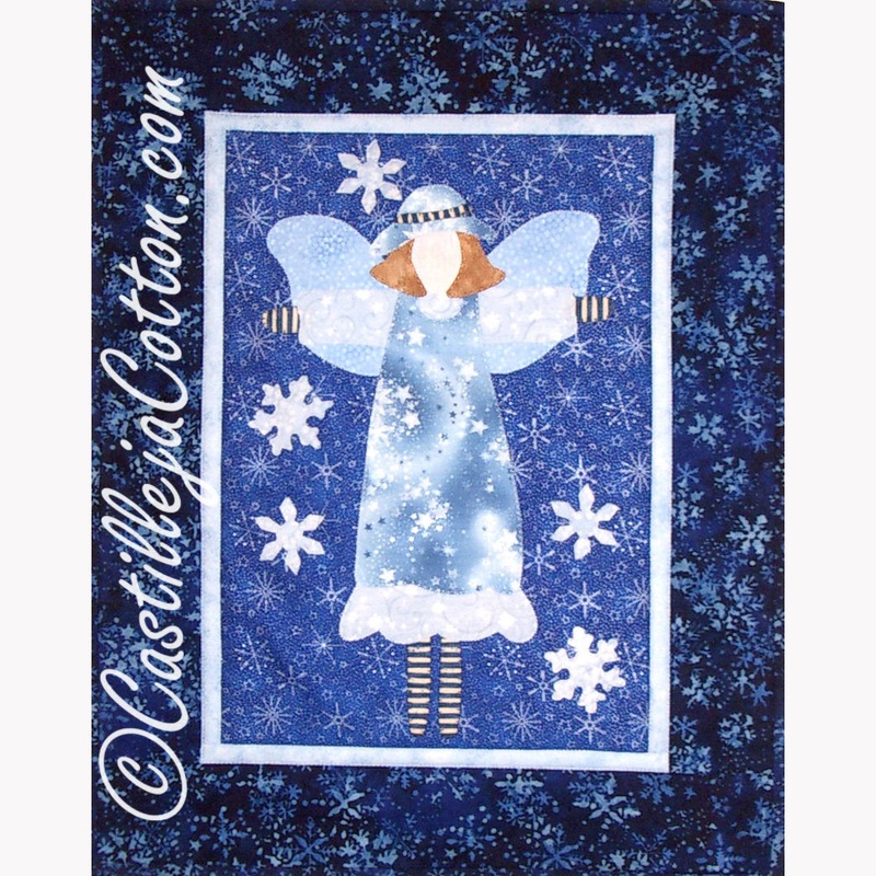 Let It Snow Angel Downloadable Pattern