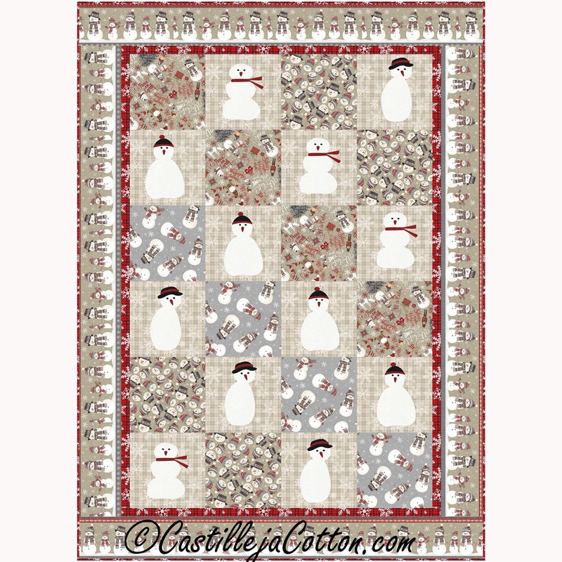 Let It Snow Folks Downloadable Pattern