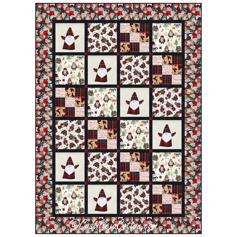 Lumberjack Gnomes Downloadable Pattern