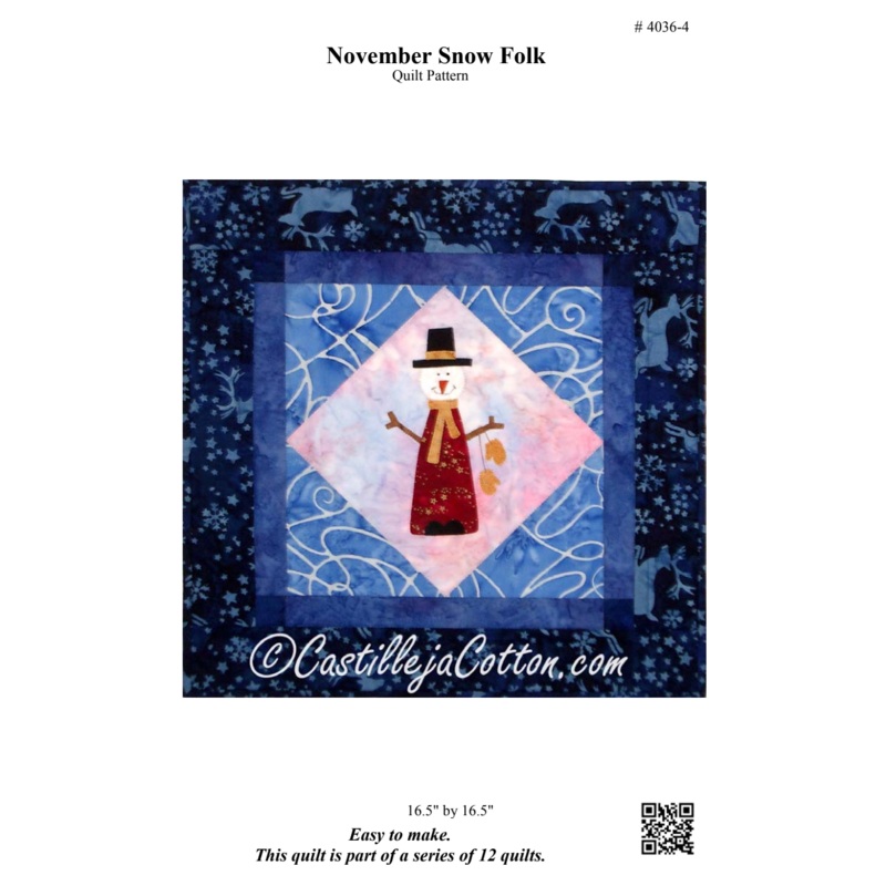 November Snowfolk Downloadable Pattern