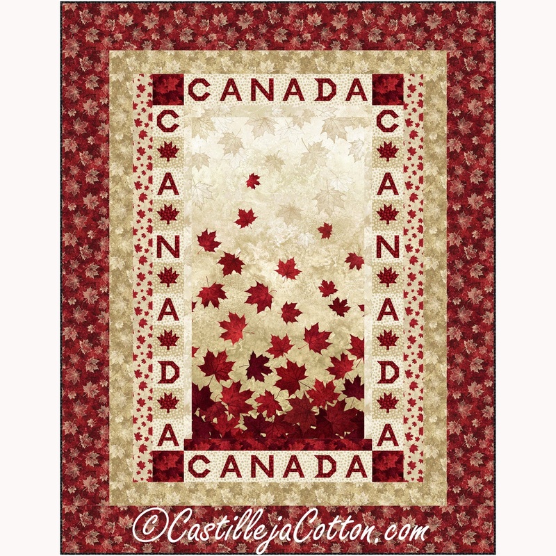 Oh Canada Leaves Downloadable Pattern