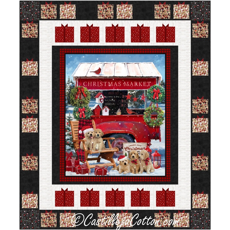 Puppies And Gifts Downloadable Pattern