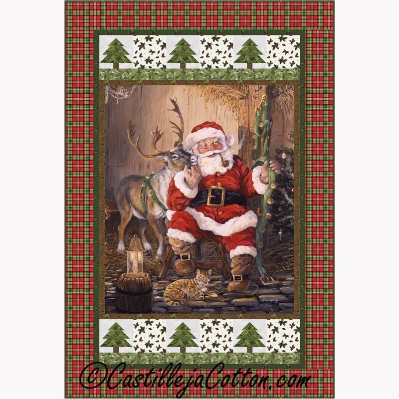 Santa Time To Go Downloadable Pattern