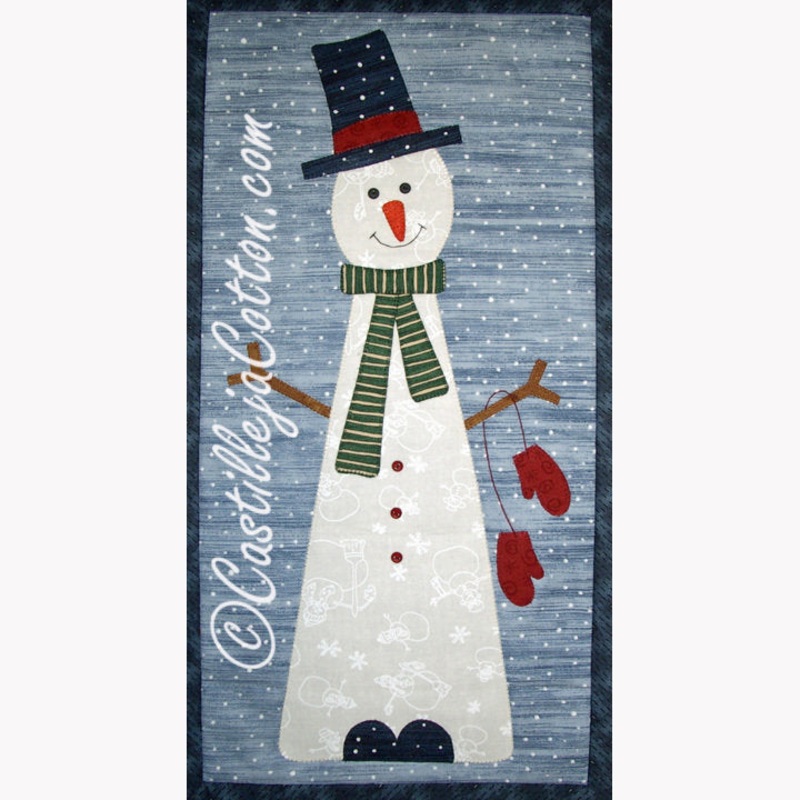 Snow Boy With Mittens Downloadable Pattern