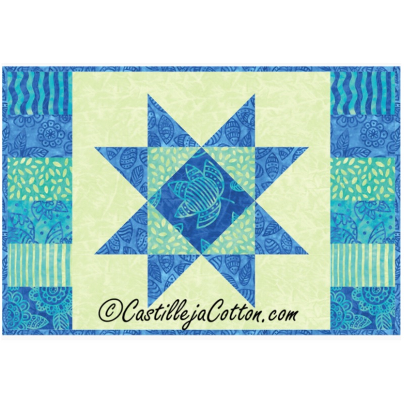 Starlight Placemat Downloadable Pattern