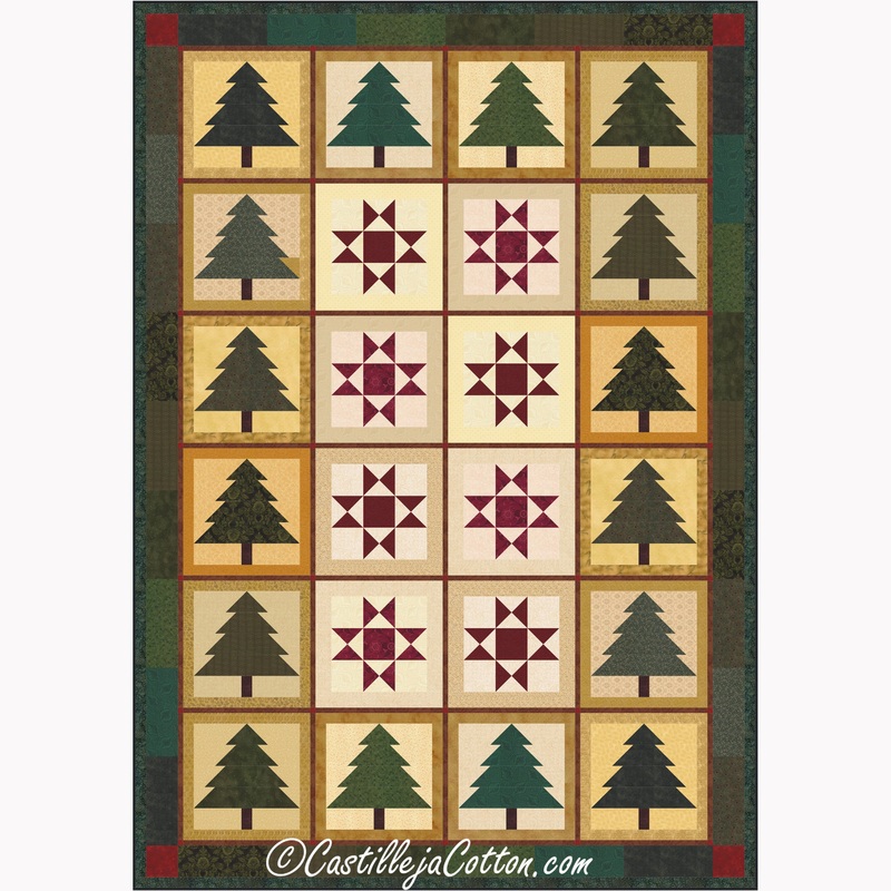 Starry Trees Downloadable Pattern