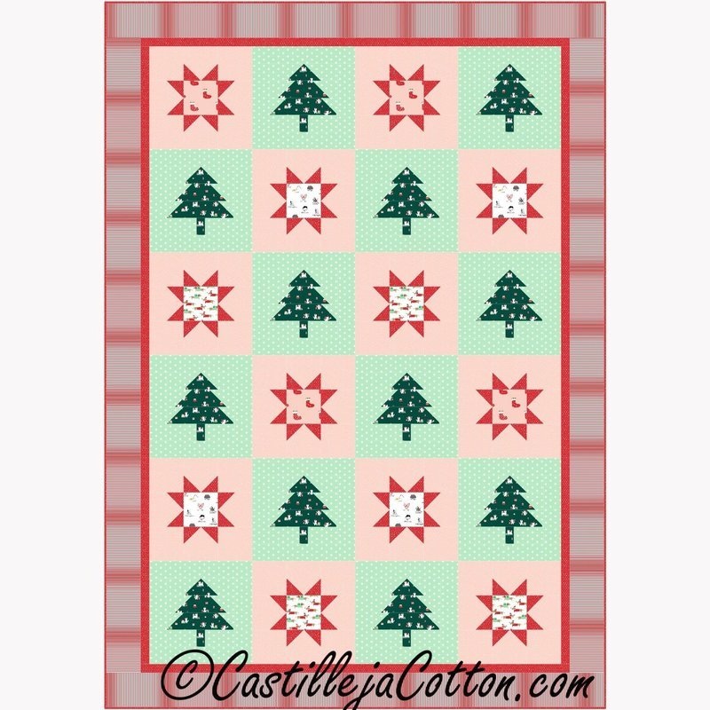 Stars And Trees Two Downloadable Pattern