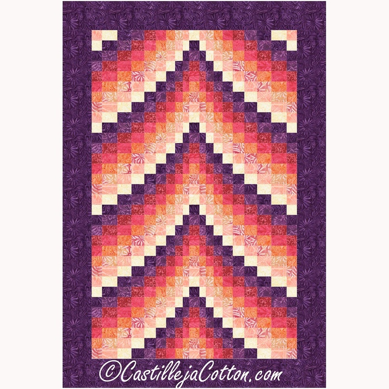 Sunset Mountains Downloadable Pattern