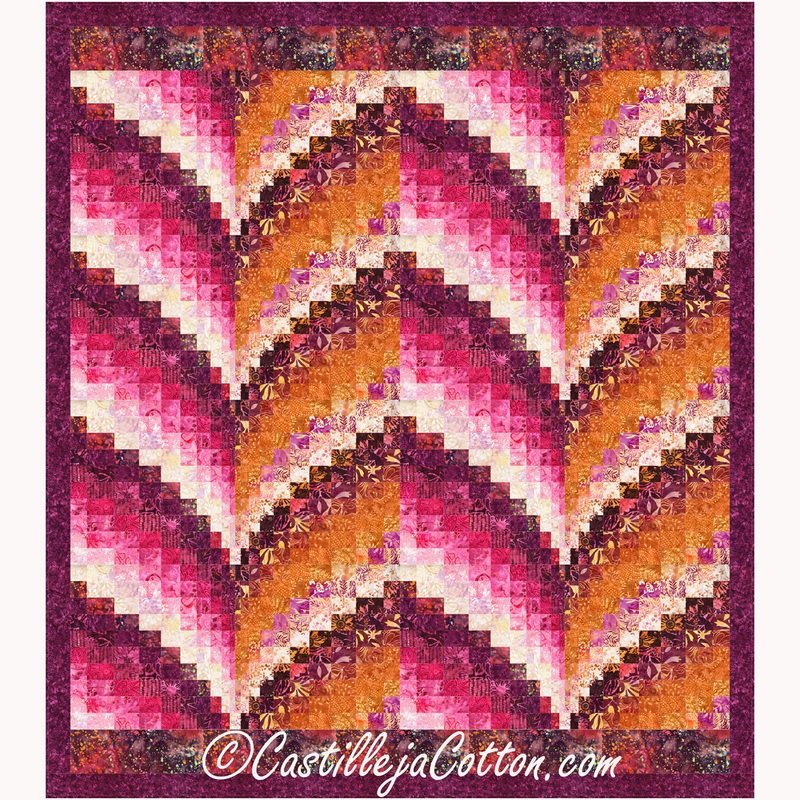 Vineyard Valleys and Hills Downloadable Pattern
