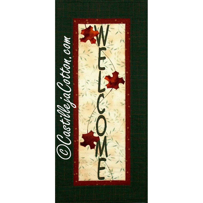 Welcome With Maple Downloadable Pattern