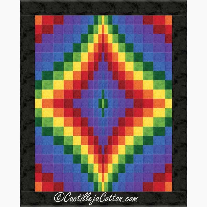 Bargello Diamond Downloadable Pattern