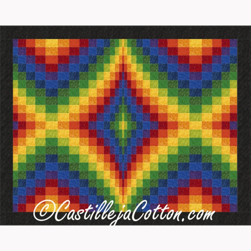 Bargello Diamond Echo Downloadable Pattern