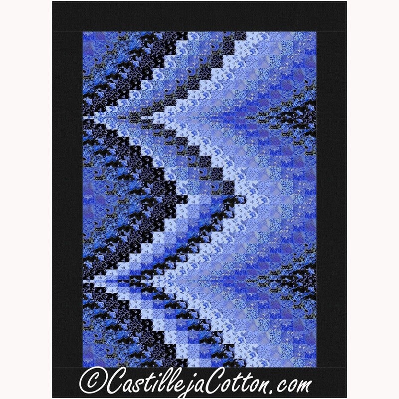Bargello Peaks Sapphire Downloadable Pattern
