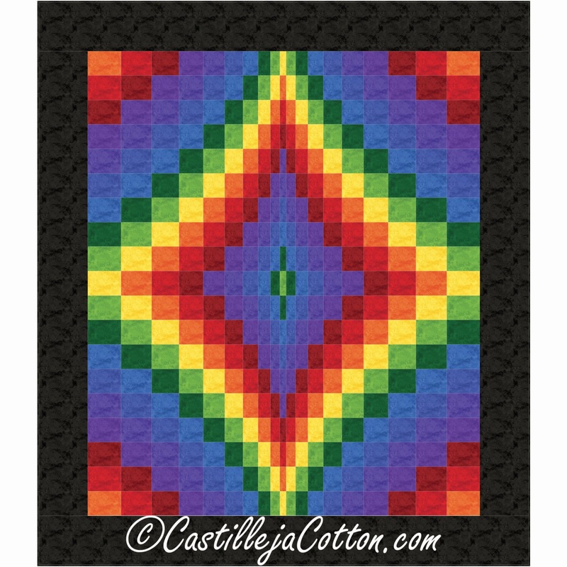 Bargello Queen Diamond Downloadable Pattern