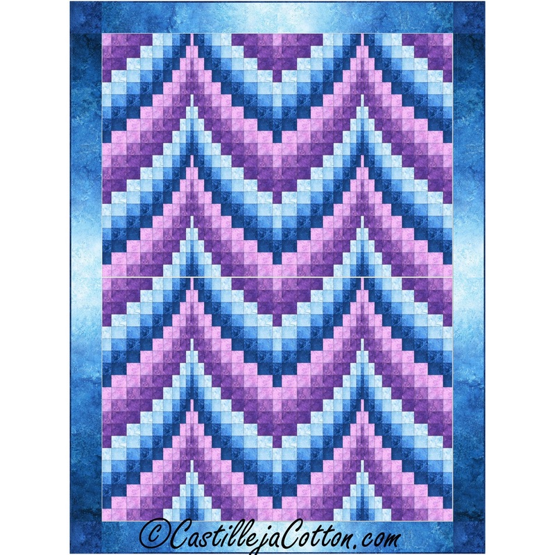 Bargello Ripple 2 Purple Downloadable Pattern