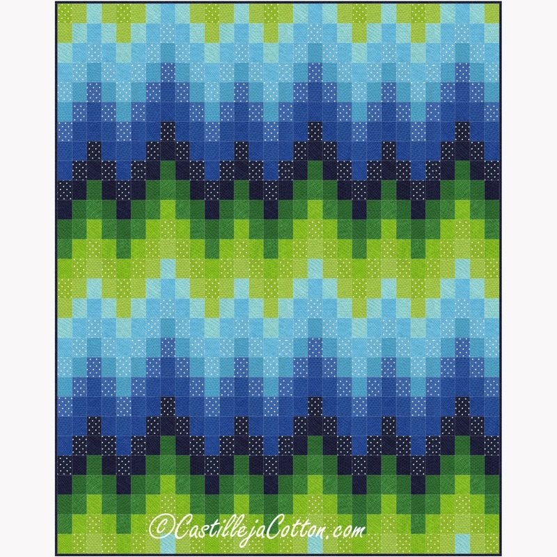 Bargello Waves Downloadable Pattern
