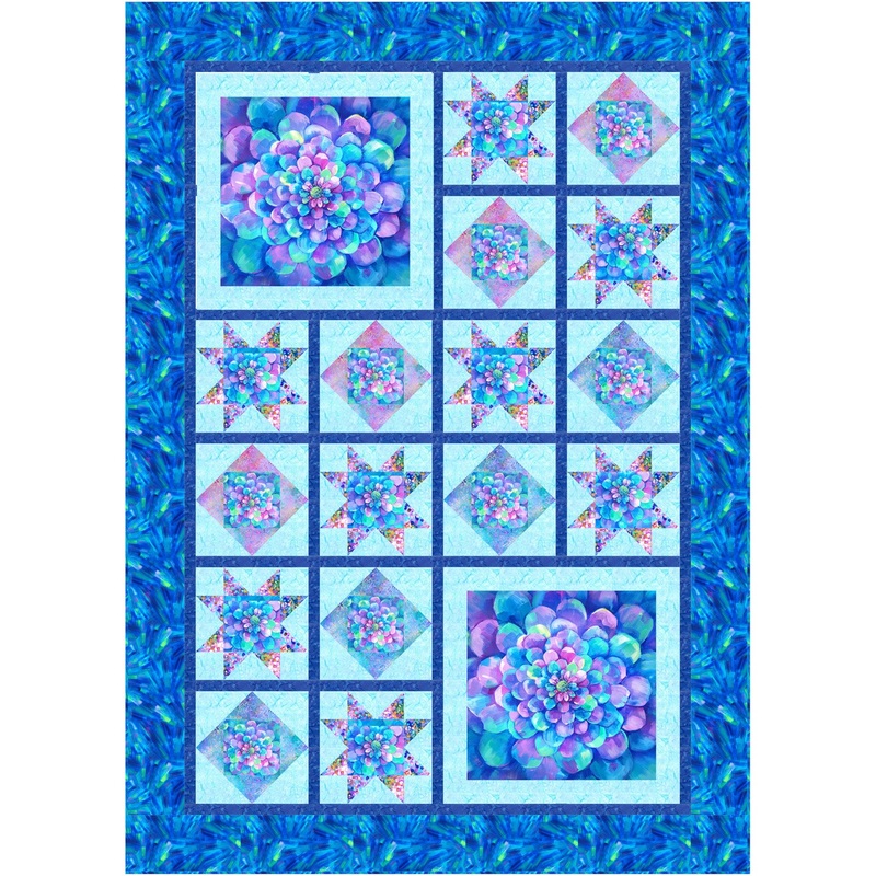 Blooming Stars Downloadable Pattern