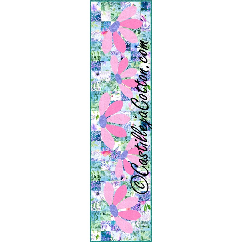 Blooming Table Runner 3 Downloadable Pattern
