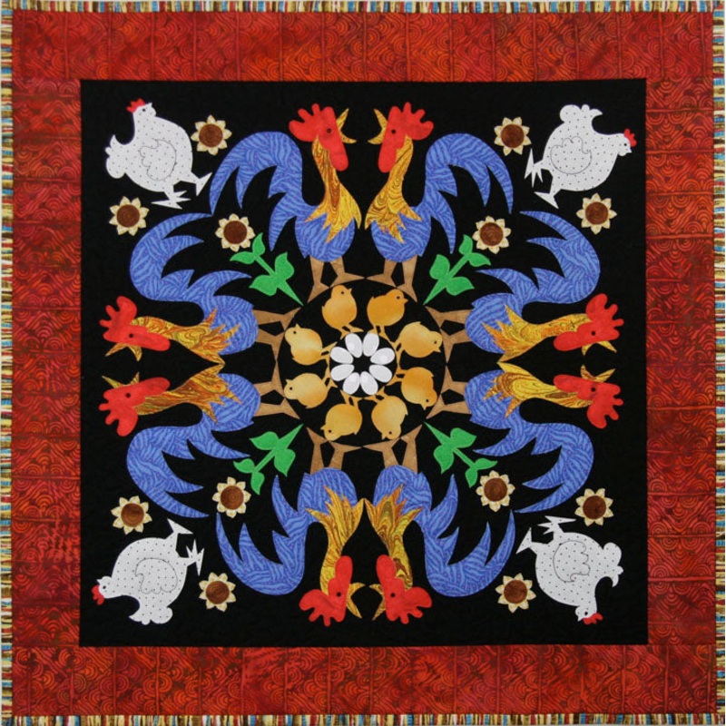 Circle of Friends Patterns - Rowdy Roosters
