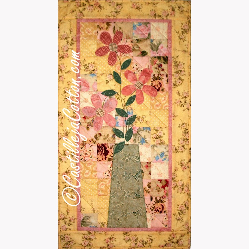 Daisies and Vase Downloadable Pattern