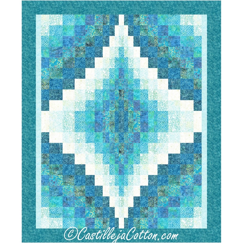 Double Bargello Jewel Splash Downloadable Pattern