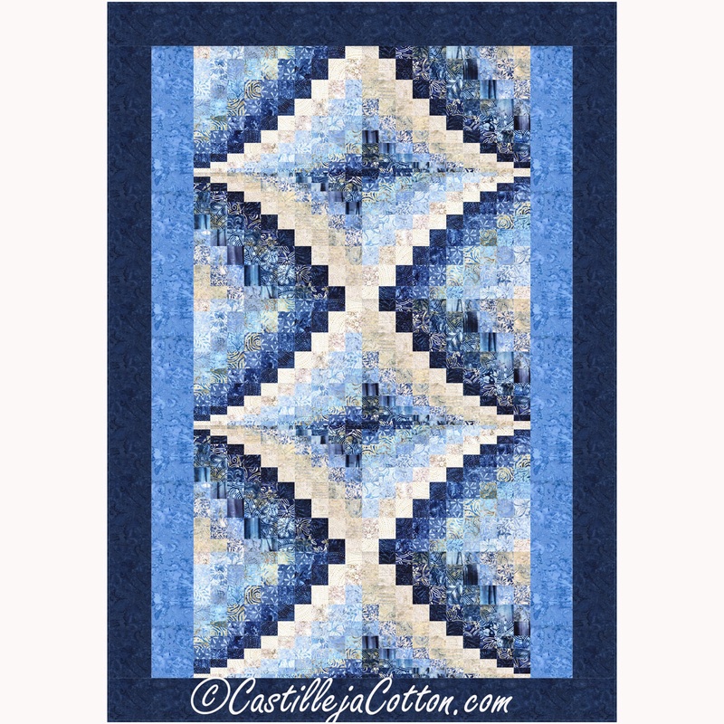 Double Diamond Twin Downloadable Pattern