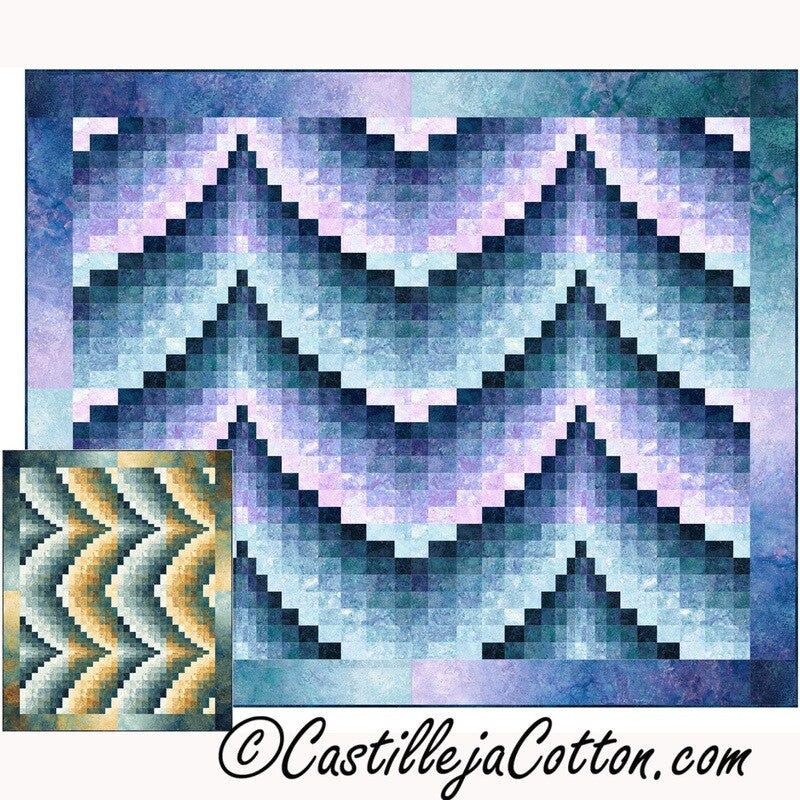 Double Rising Peaks Downloadable Pattern