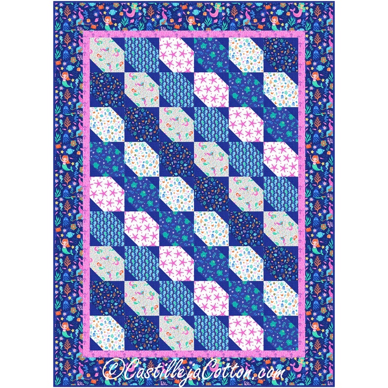 Emerging Stars Sea Life Downloadable Pattern