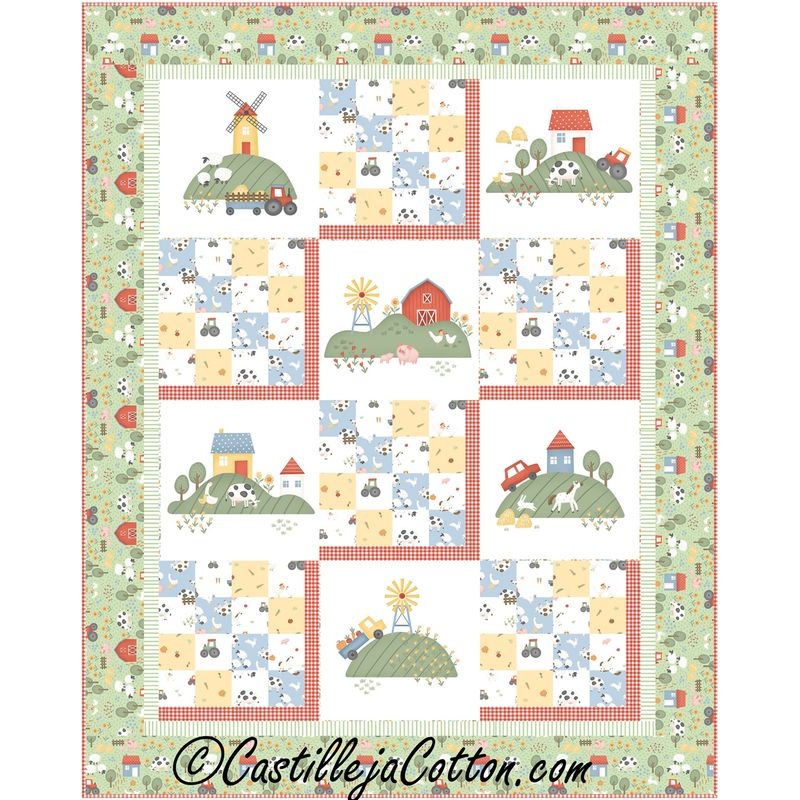 Farm Animals Downloadable Pattern