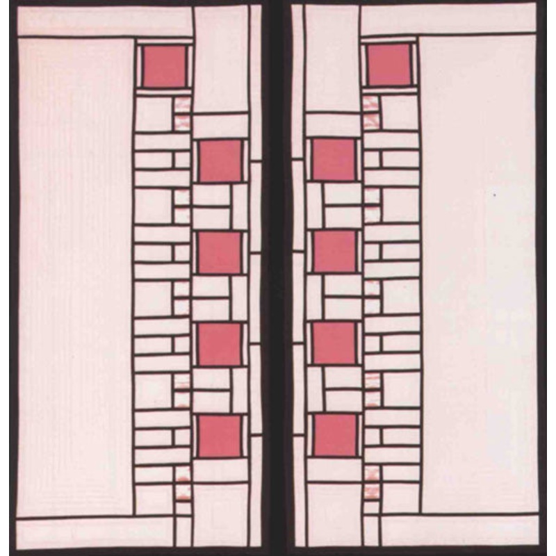 Frank Lloyd Wright's Avery Coonley House Pattern