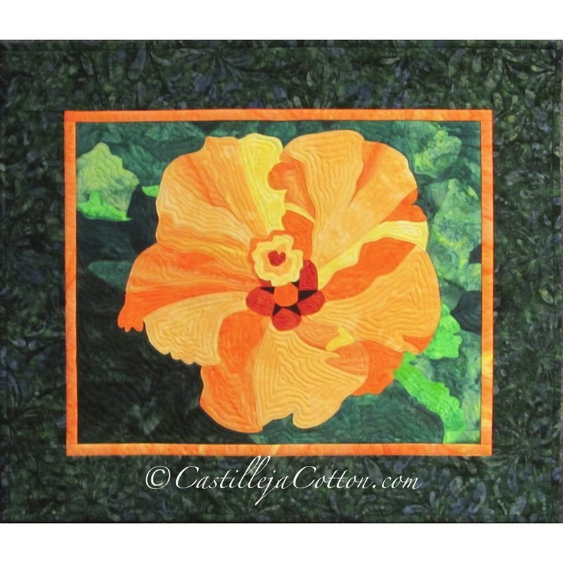 Hibiscus Downloadable Pattern