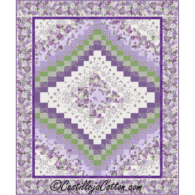 Lilac Rhinestone Downloadable Pattern