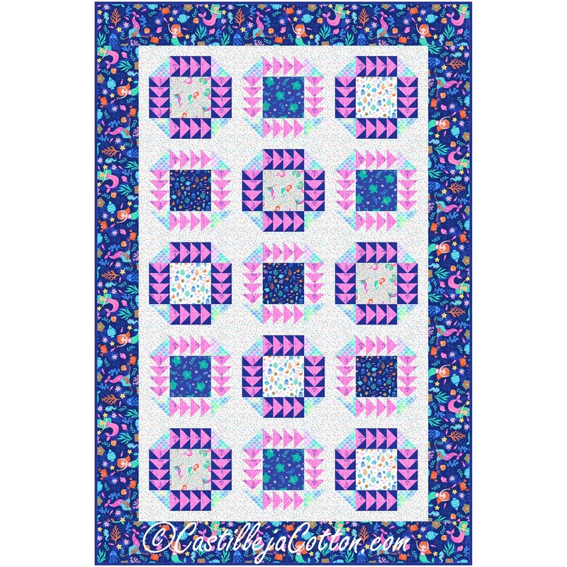 Mermaids and Sea Life Downloadable Pattern