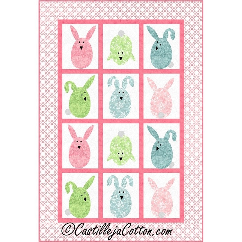 Playful Bunnies Downloadable Pattern