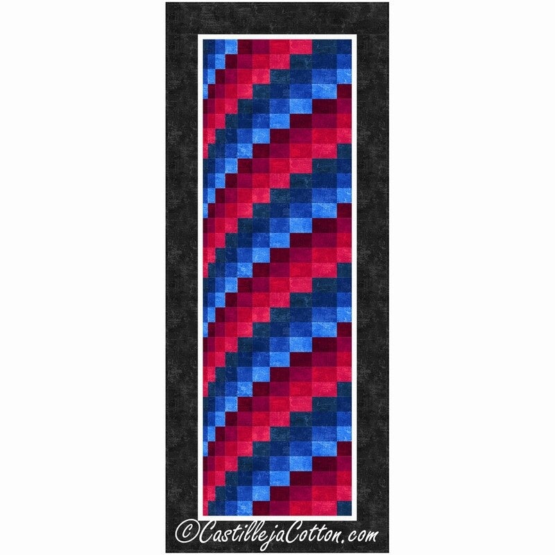 Rainbow Bargello Dublin Downloadable Pattern