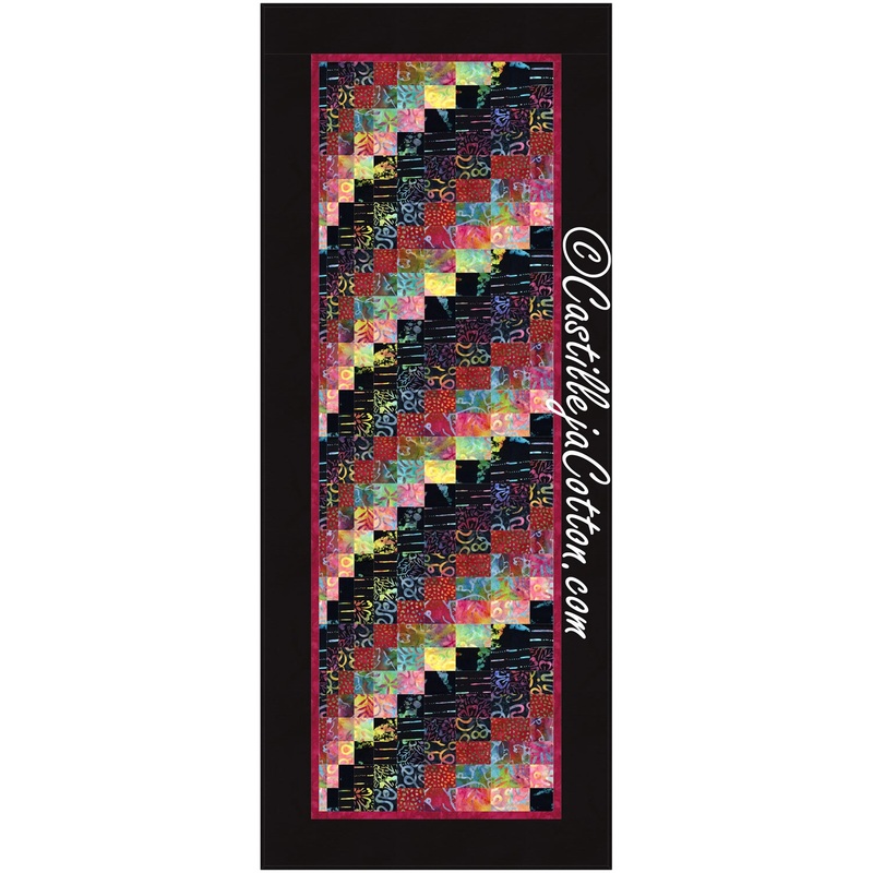 Rainbow Bargello Starstruck Downloadable Pattern