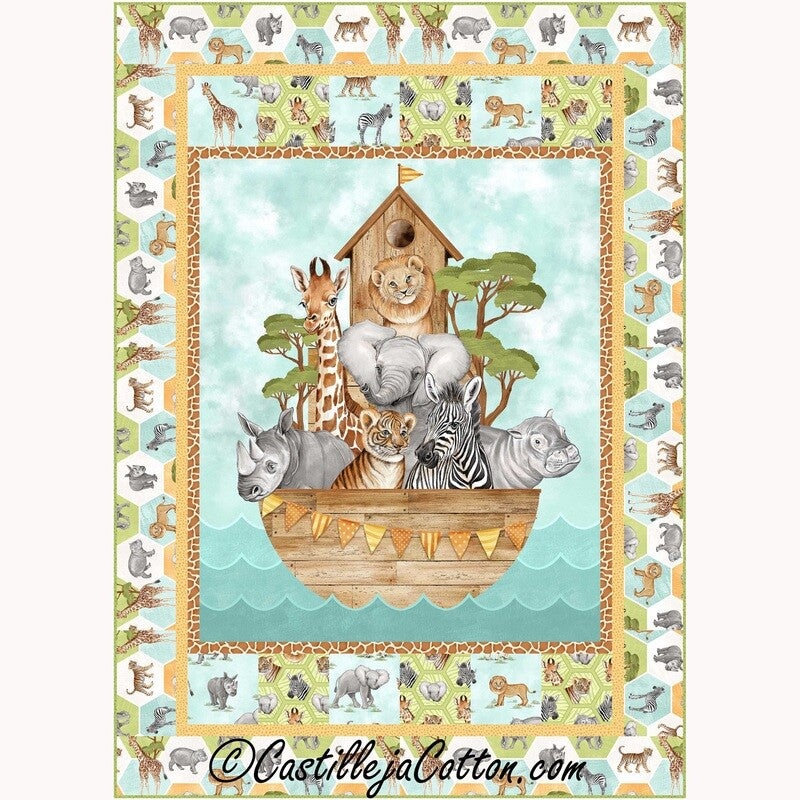 Safari Boat Downloadable Pattern