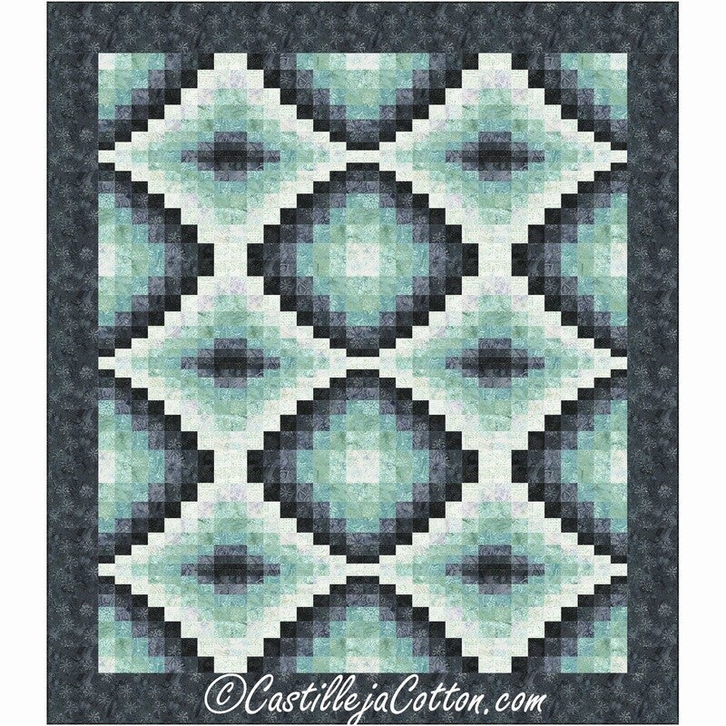 Six Bargello Diamonds Downloadable Pattern