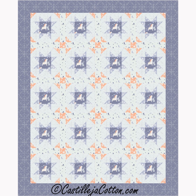 Starry Churn Dash Downloadable Pattern