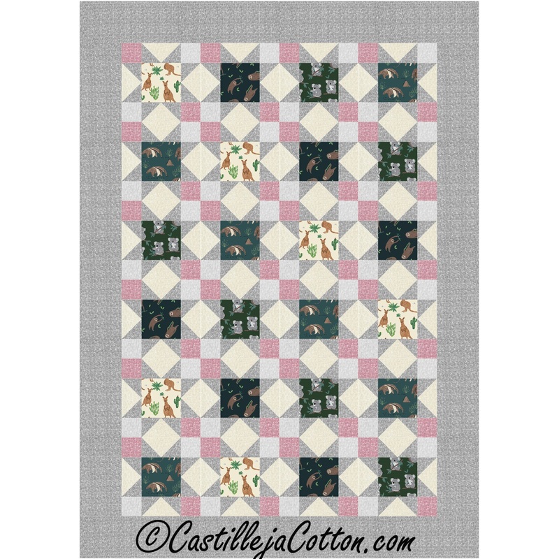 Starry Four Downloadable Pattern