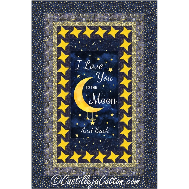 Starry Moon Downloadable Pattern