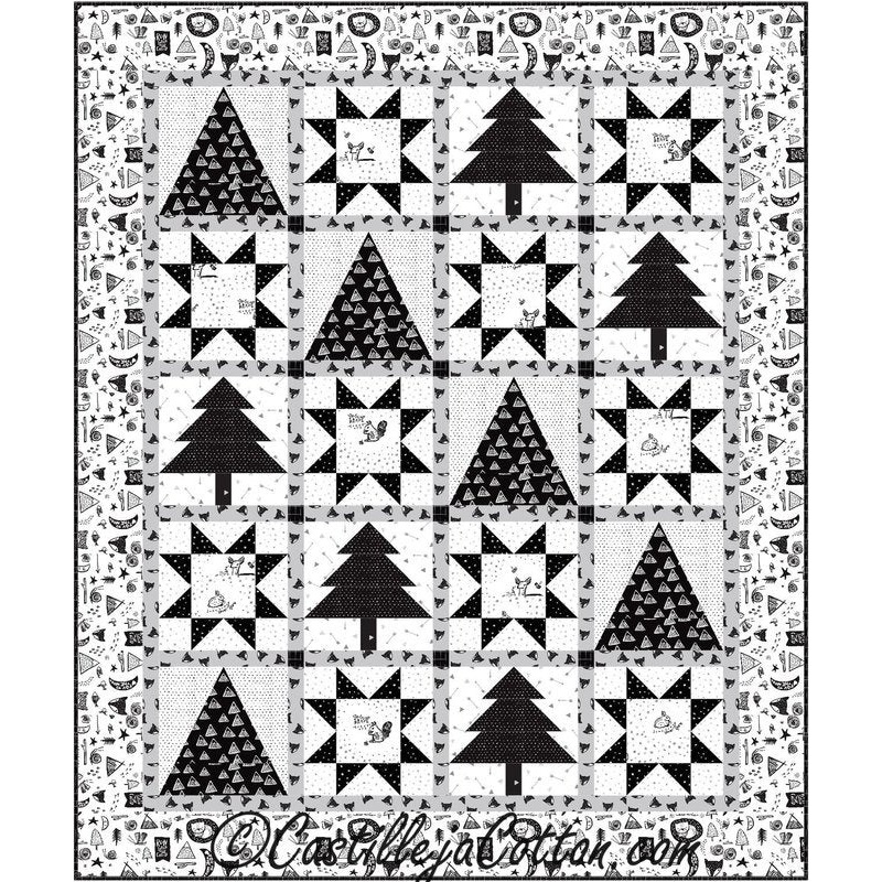 Starry Teepees Downloadable Pattern
