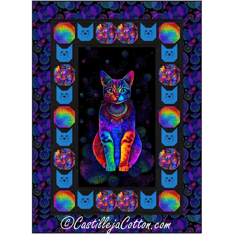 Wild Cats Meow Downloadable Pattern