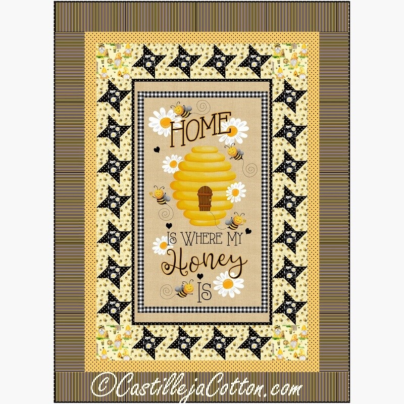 Beehive Lap Downloadable Pattern