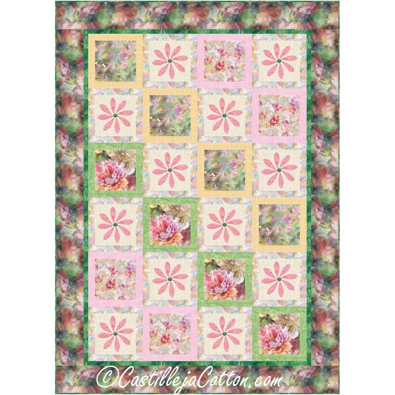 Enchanted Wildflowers Warm Downloadable Pattern