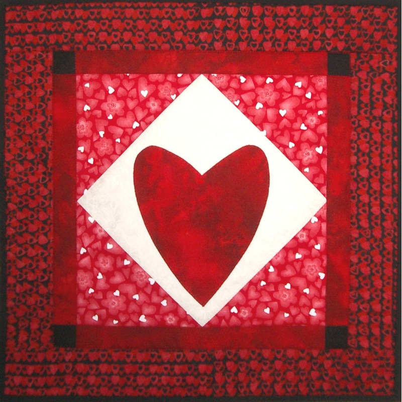 February Heart Downloadable Pattern