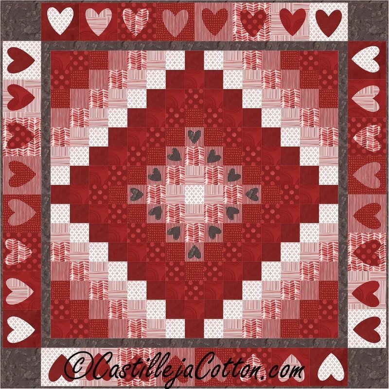 Floating Hearts 2 Downloadable Pattern