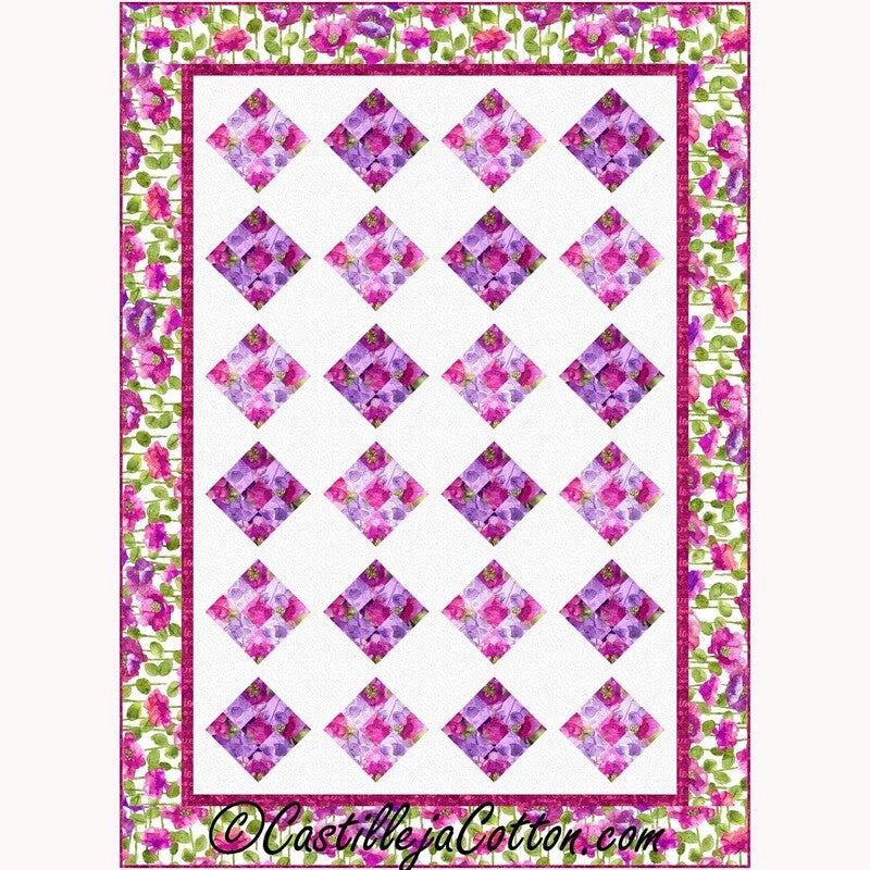 Floating Nine Patch Lap Downloadable Pattern