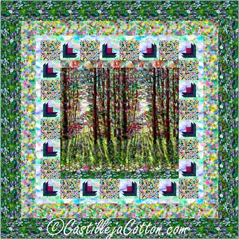 Floral Meadow King Downloadable Pattern